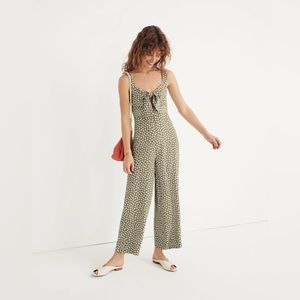 Madewell Plumeria Cutout Jumpsuit in Mini Daisy Size 4